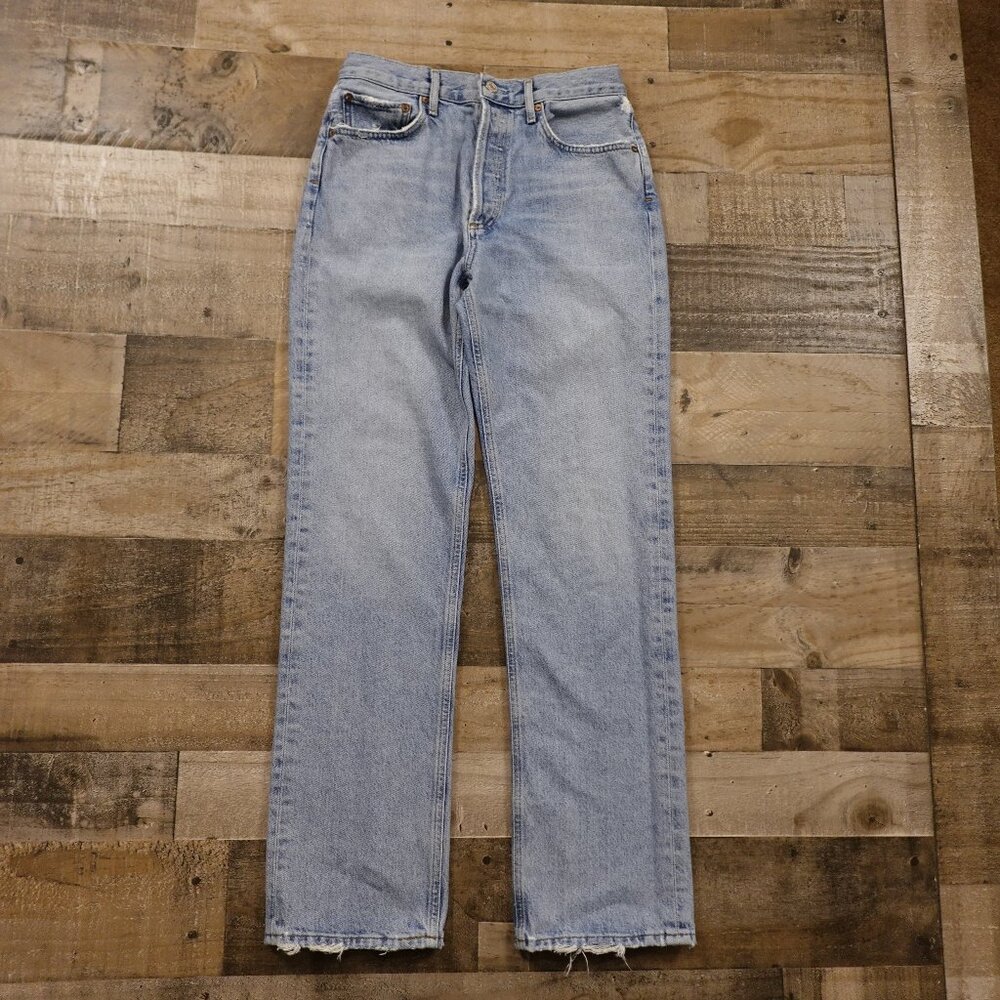 Light Wash High-Rise Straight Women’s Jeans